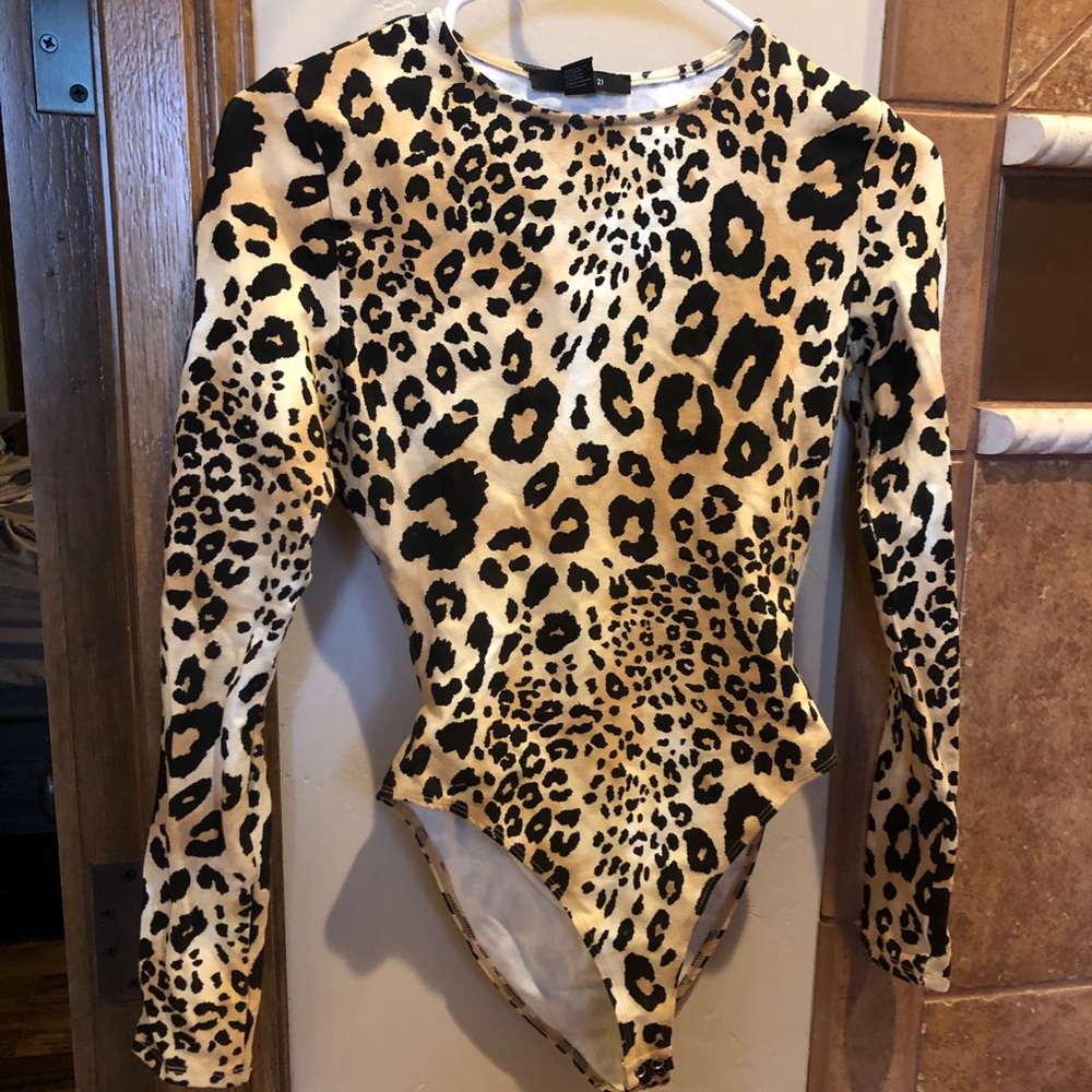 Cheetah bodysuit